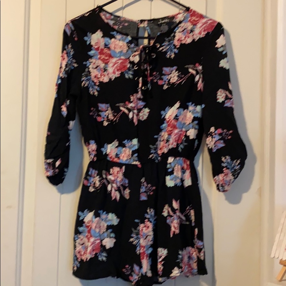 Cute Floral Romper